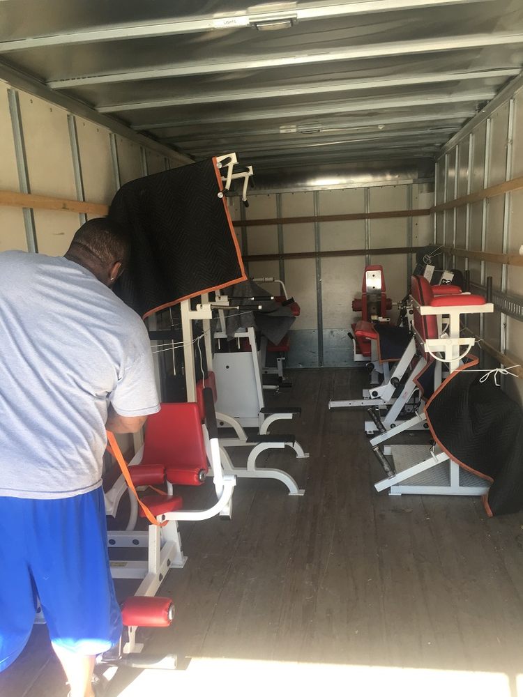 A mover handling labor-only loading work